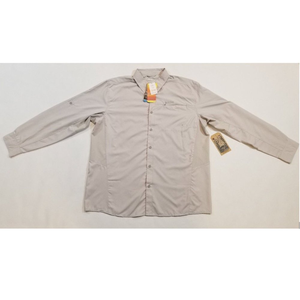 Pacific Trail Performance Woven Long Sleeve Shirt Mens XL